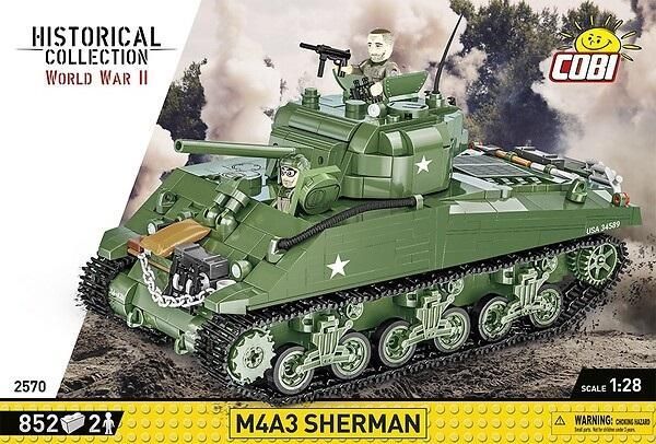 Hc Wwii M4a3 Sherman, Cobi