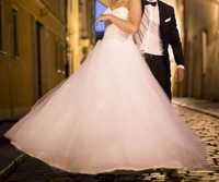 Piękna suknia ślubna relevance bridal broadway rozmiar S roz. 36