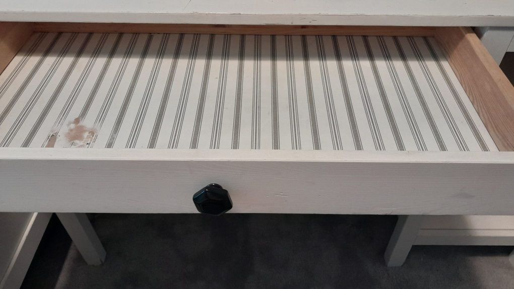 Biurko Hemnes Ikea białe