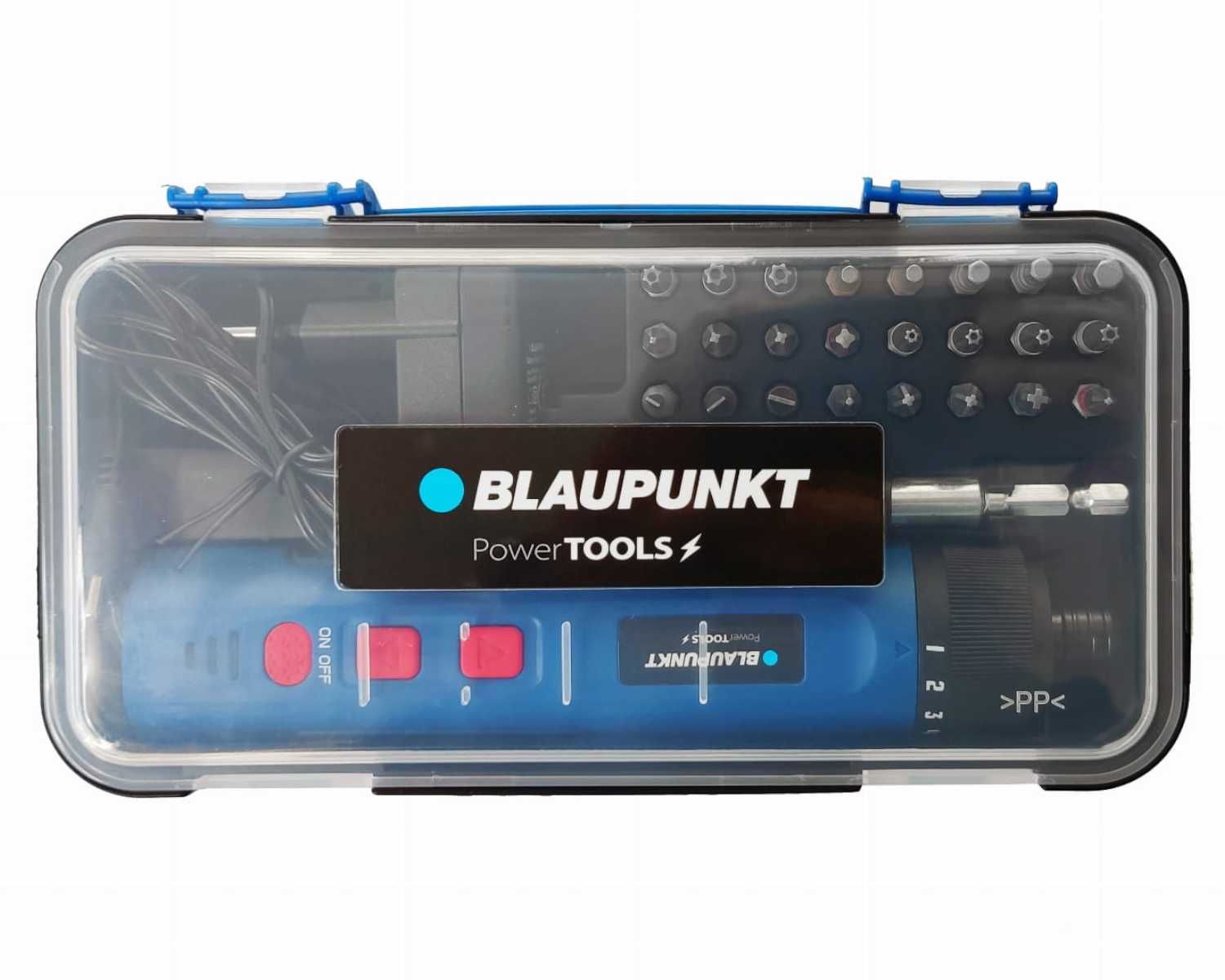 KOMPAKTOWY Wkrętak Akumulatorowy Blaupunkt 4V 5Nm 320obr/min Wysyłka24