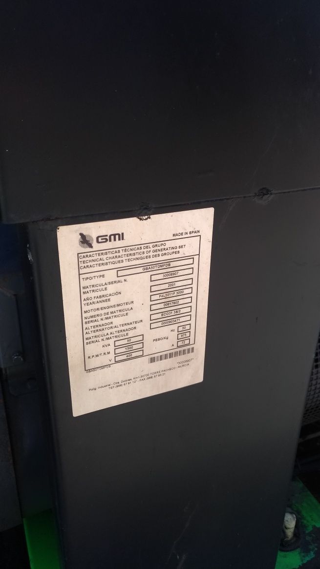 Gerador Deutz 55 Kva