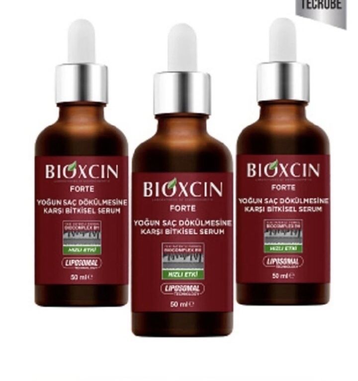 Сироватка проти сильного випадання волосся Bioxcin .