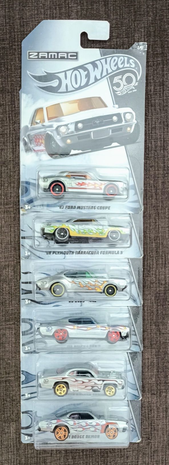 Hotwheels Zamac 50 Years