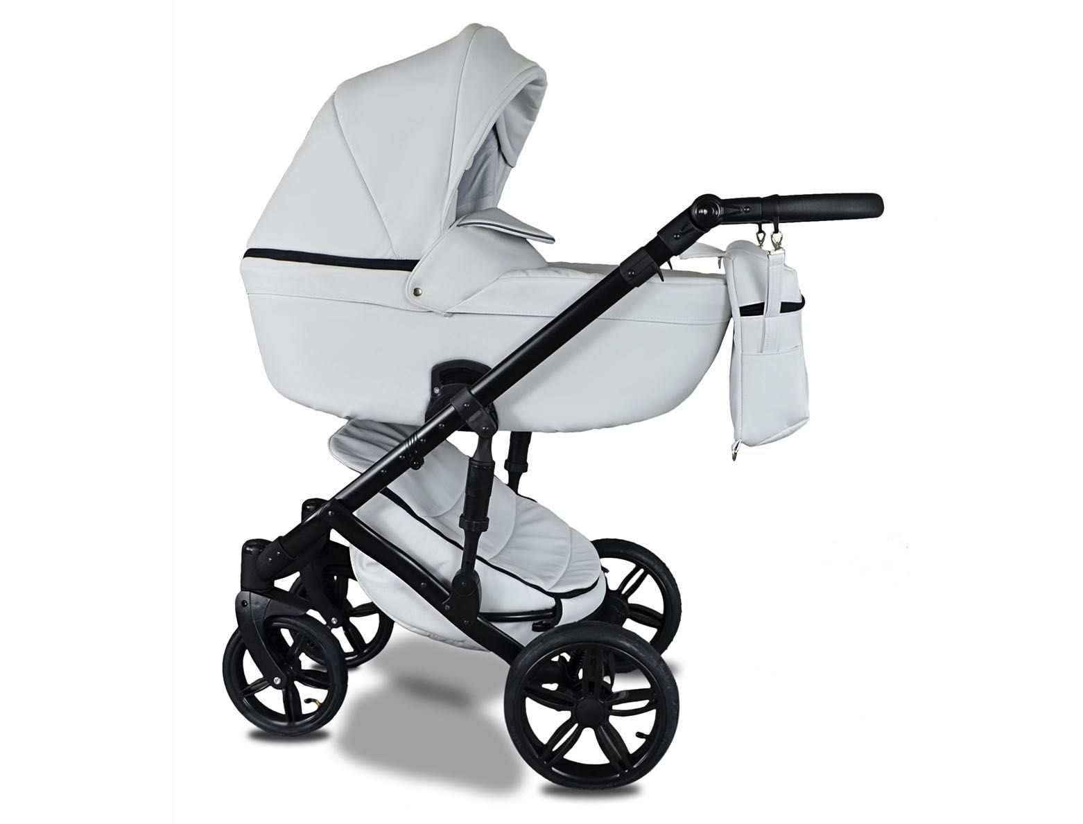 WÓZEK DZIECIĘCY BeRco Premium 2w1 + Adaptery Maxi Cosi Cybex X-Lander