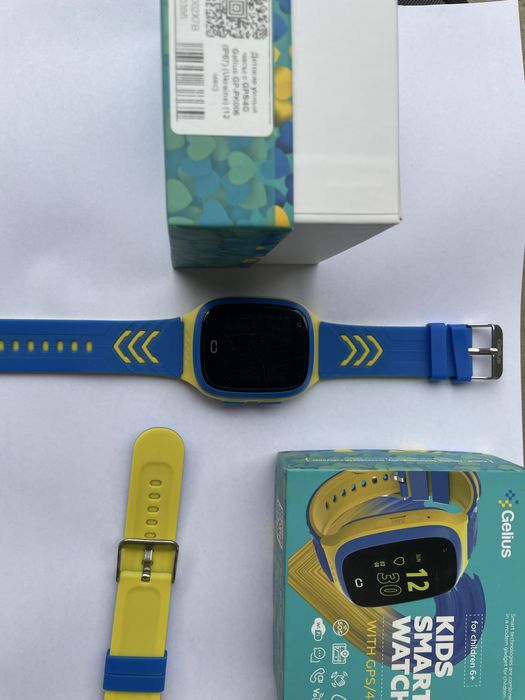 Дитячий розумний годинник з GPS/4G Gelius GP-PK006