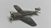 Англия серебро 925 знак самолет Curtiss P-36 Hawk 1939-45гг. RARE