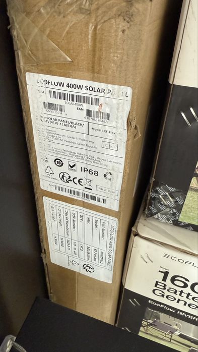 Портативна (переносна) Сонячна панель EcoFlow 400W Solar Panel