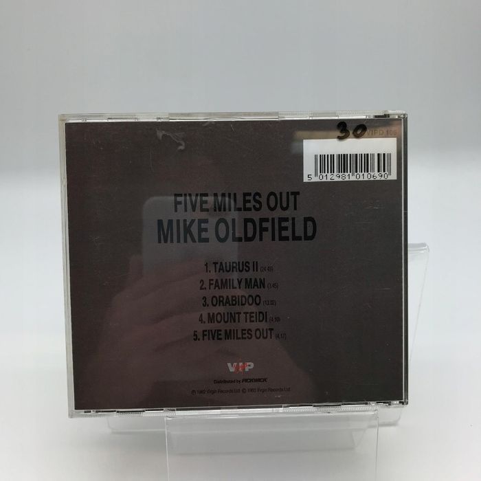 cd - mike oldfield - five miles out
