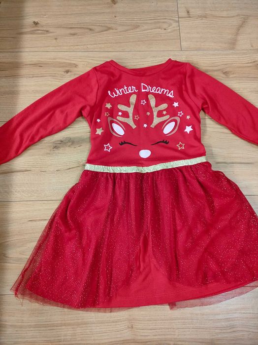 Sukienka świąteczna 116