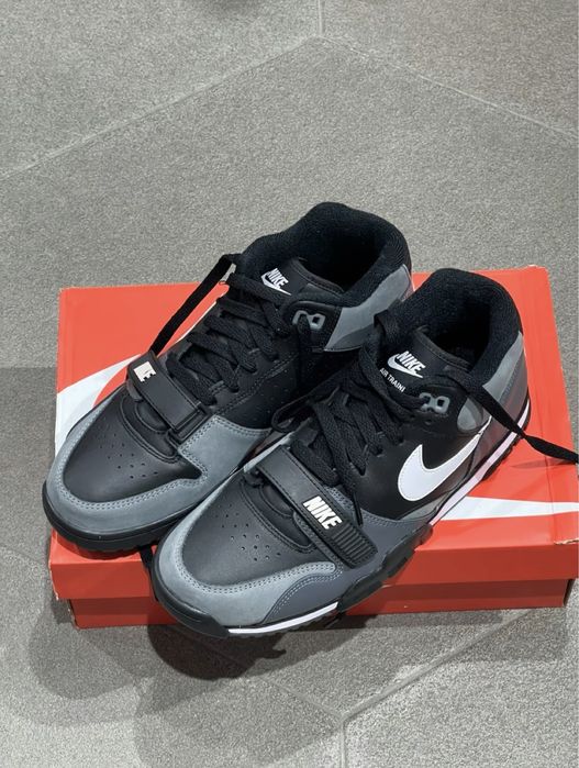 Кросівки Nike Air Trainer 1 Black Grey Найк Трейнер чорні оригінал