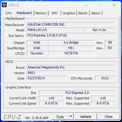 Комплект i7-3770 + 16GB DDR3 + ASUS P8H61-M LX3