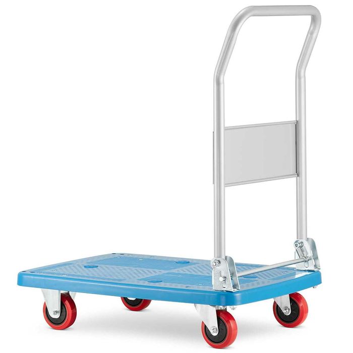 Wózek magazynowy transportowy platformowy składany HIGHER 150 kg