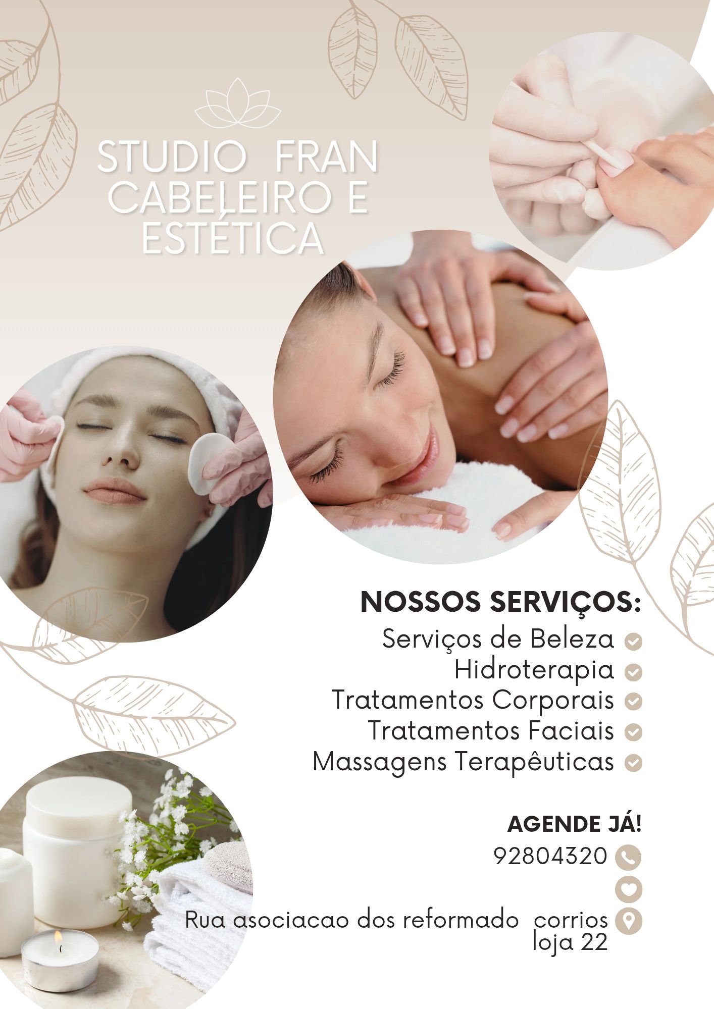 Estúdio fran cabeleireiro e estetica