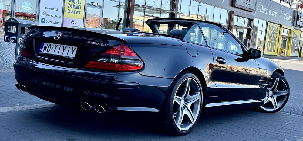 Mercedes SL 500 Pakiet SL65 AMG zamiana