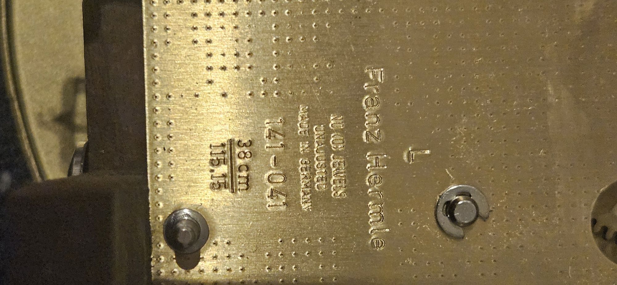 Zegar Franz Hermle FHS 141 - 041 Antyk
