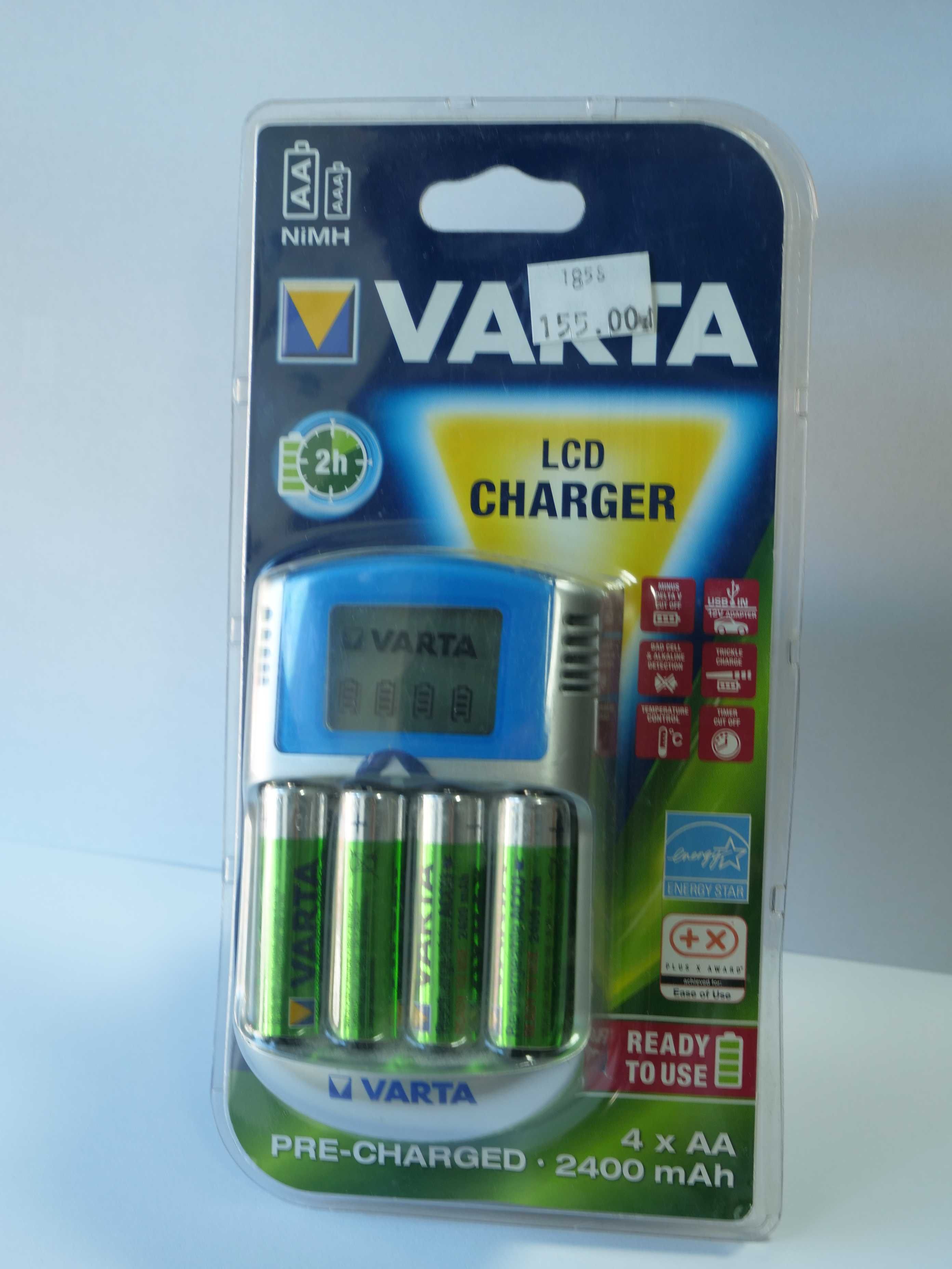 Ładowarka Varta Power LCD + 4 szt. AA 2400mAh NiMH