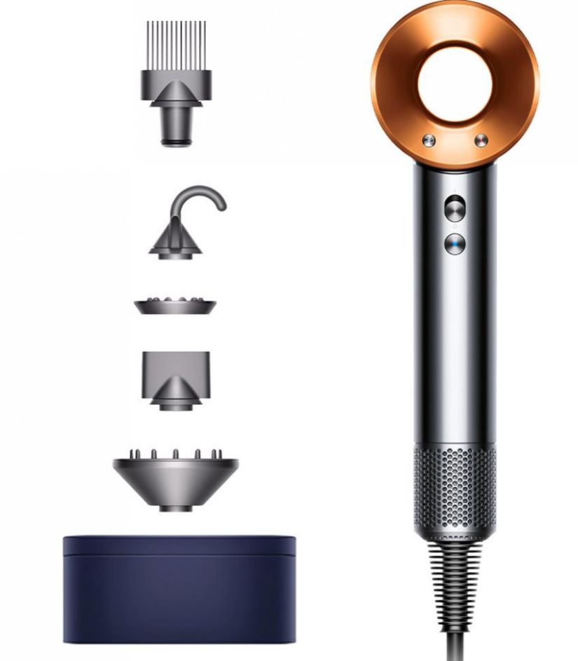 Фен Dyson HD07 Supersonic Nickel/Copper Gift Edition