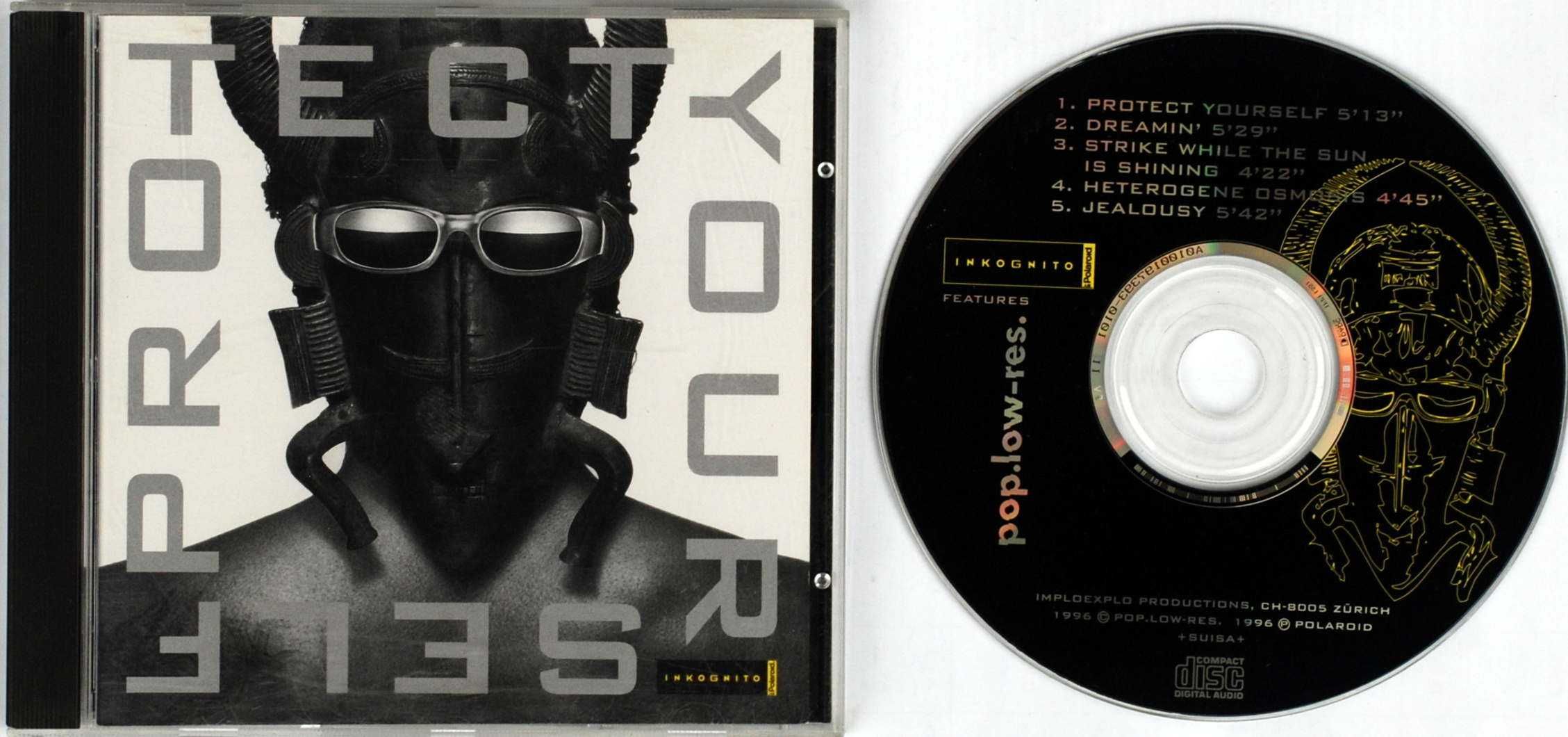 (CD) Inkognito Features: Pop.low-res. - Protect Yoursel