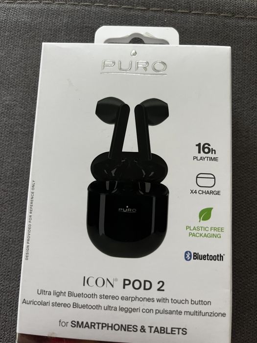 Słuchawki bezprzewodowe puro icon pod 2