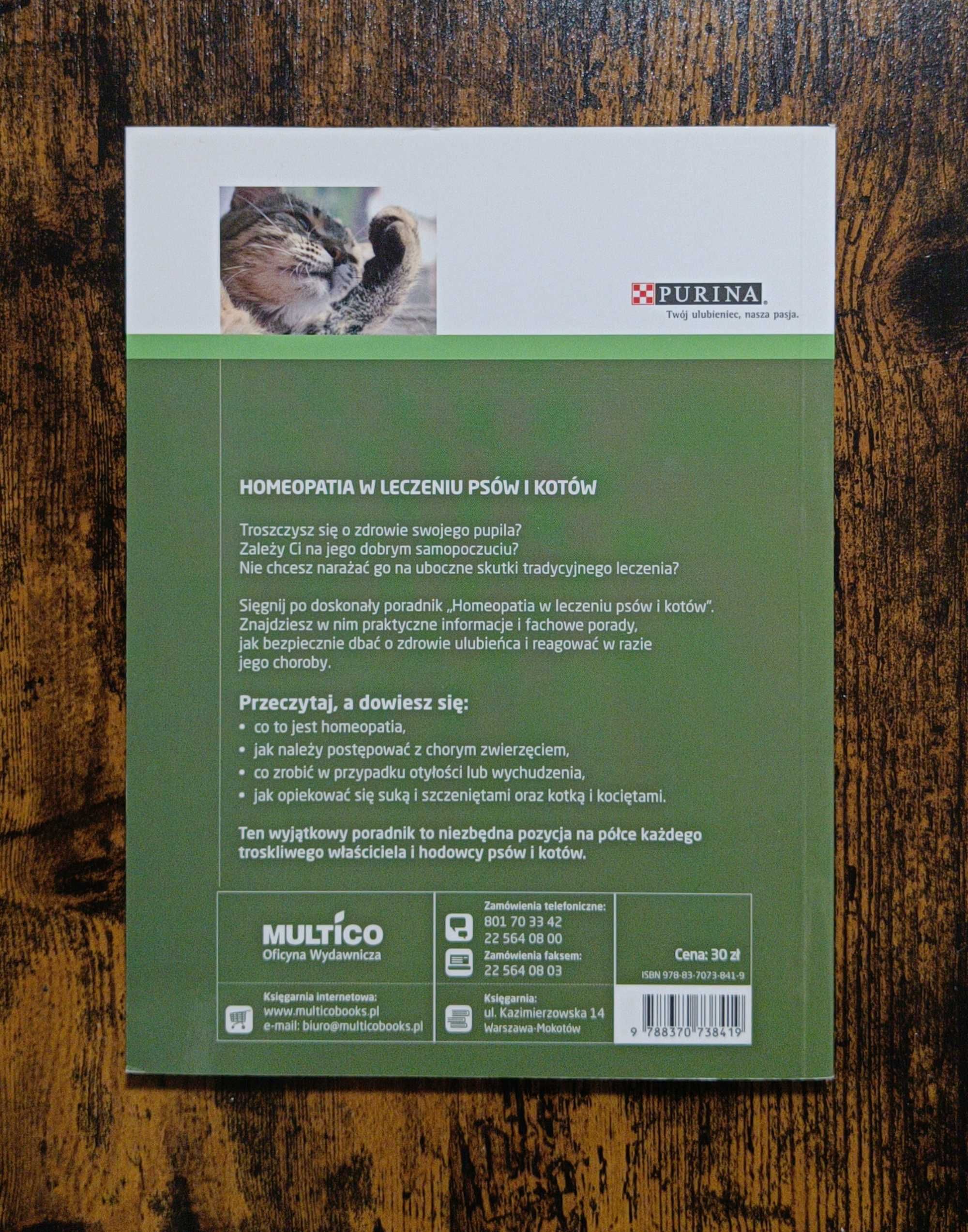 Homeopatia w leczeniu psów i kotów Barbara Rakow