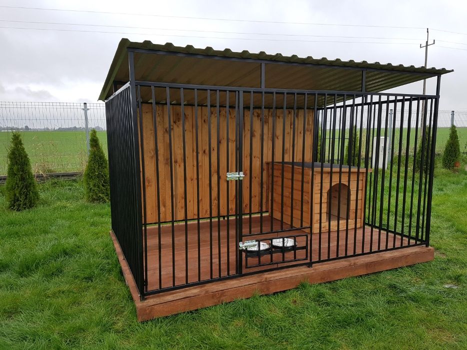 Kojec Klatka Zagroda Buda dla psa 2mx2m Montaż Gratis Solidny!