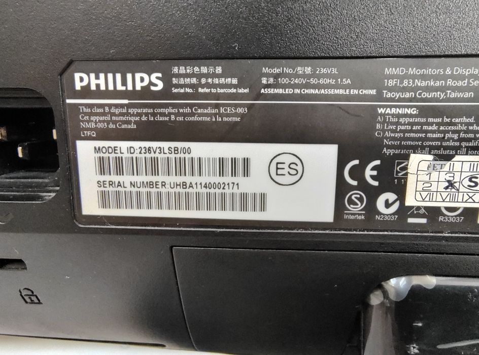 Monitor Philips 23 cale