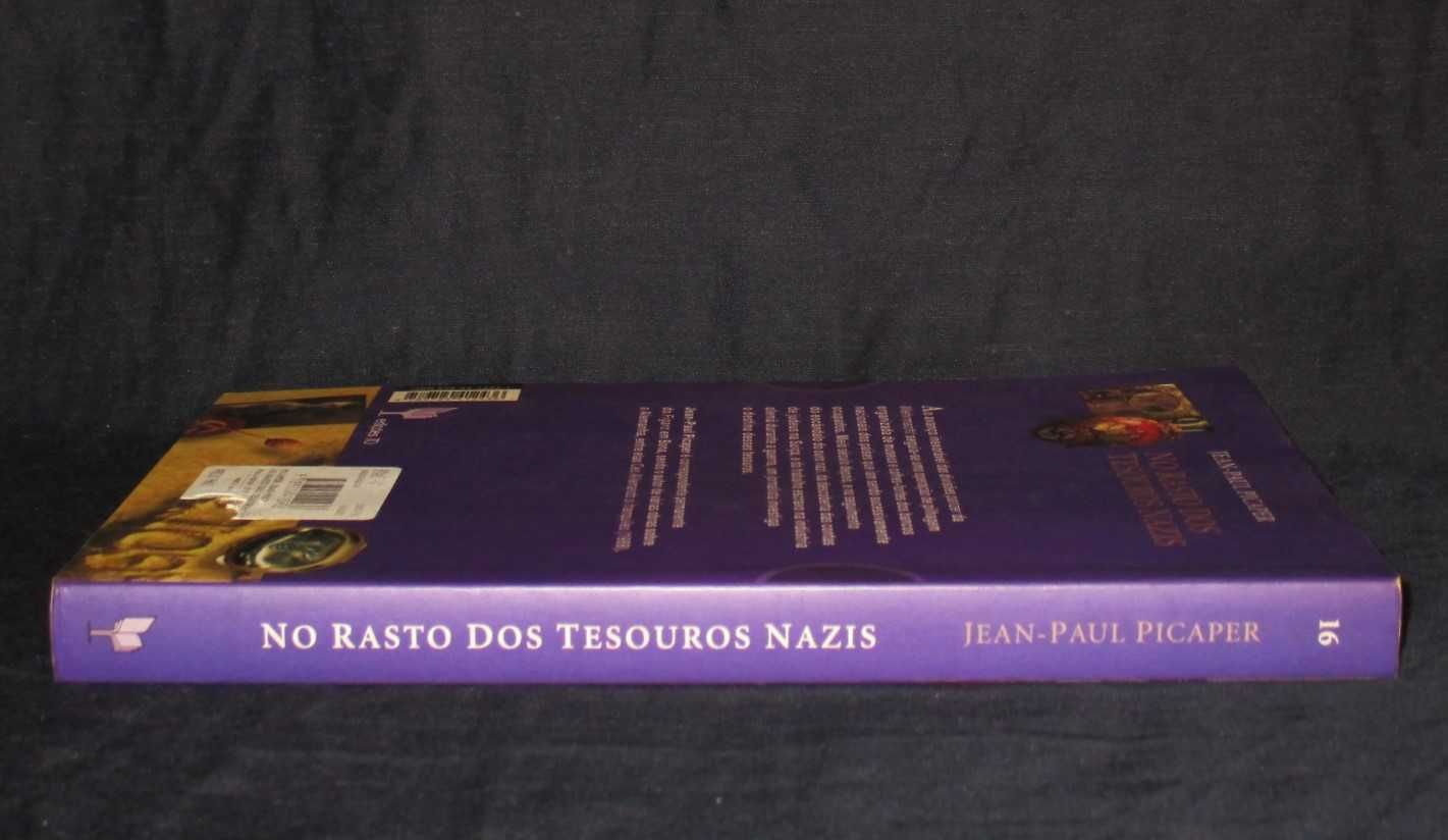 Livro No rasto dos Tesouros Nazis Jean-Paul Picaper