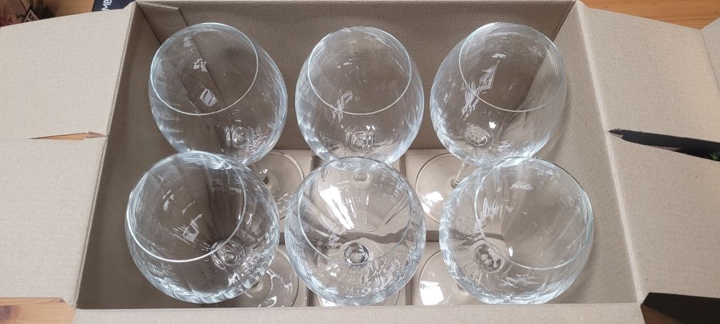 Kieliszki do czerwonego wina KROSNO 6szt Optyk 350 ml