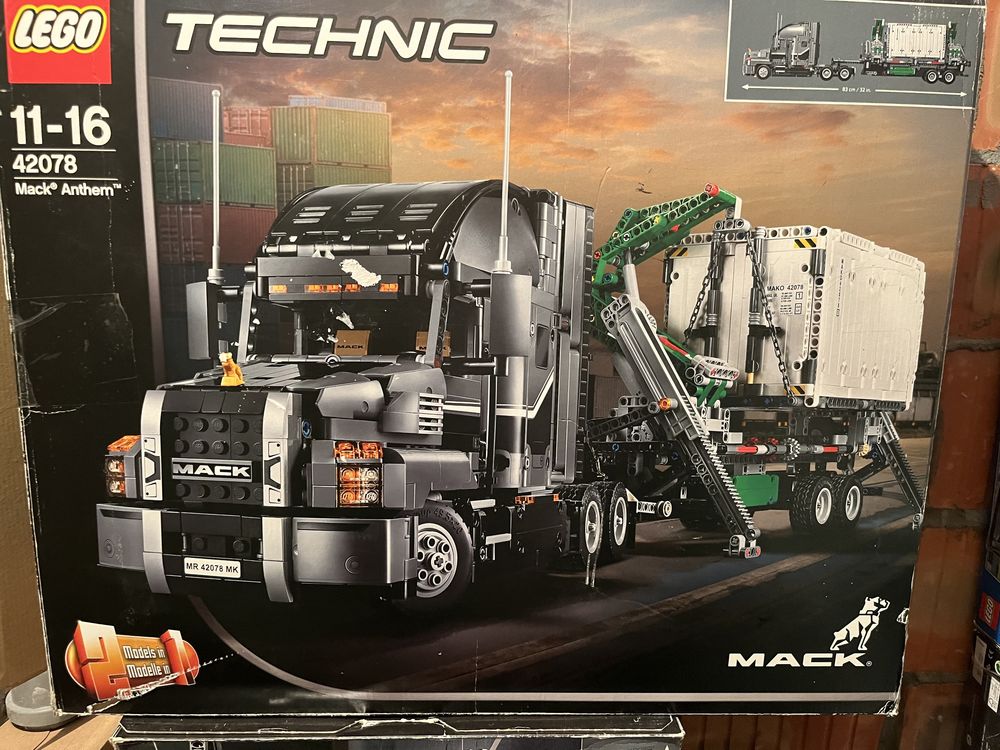 LEGO Technic 42078, Грузовик MACK Anthem Лего техник Мак