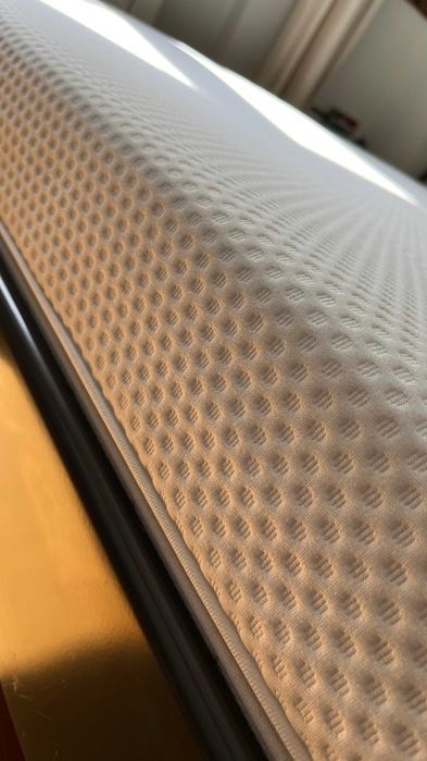 iKEA AKREHAMN materac piankowy - memory, twardy, biały, 160x200 cm