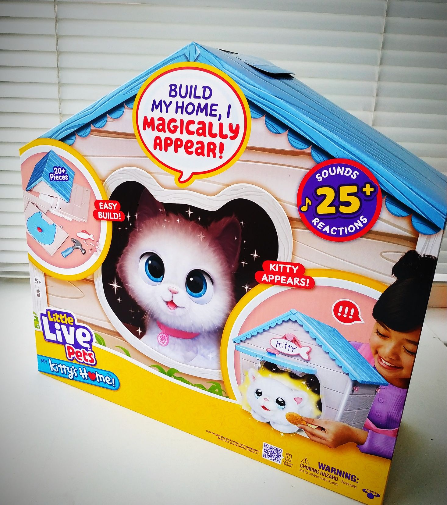 Великий Little Live Pets My Kitty's Home інтерактивна киця в будинку
