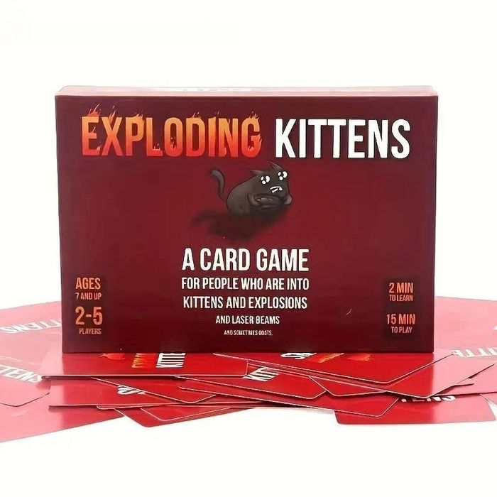 Настільна гра Вибухові кошенята. Explonding kittens ENG