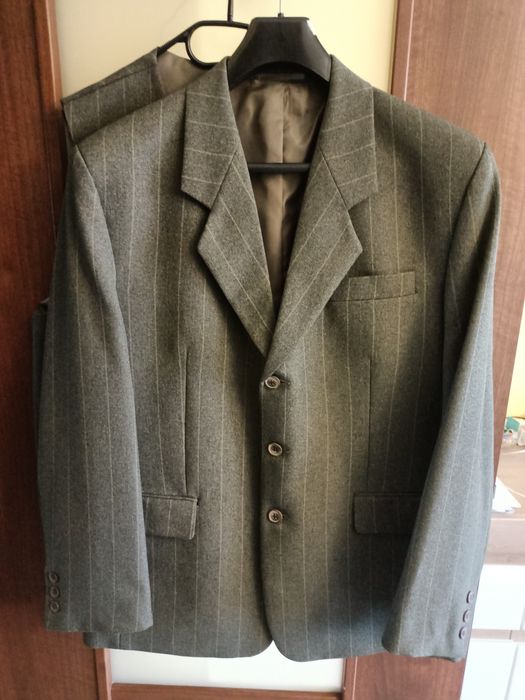 Garnitur męski 3-czesciowy r.XL