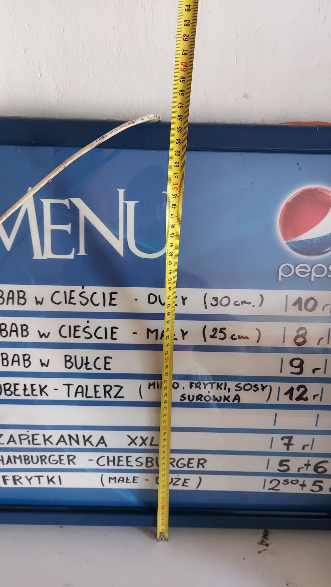 Reklama baner pepsi kebab