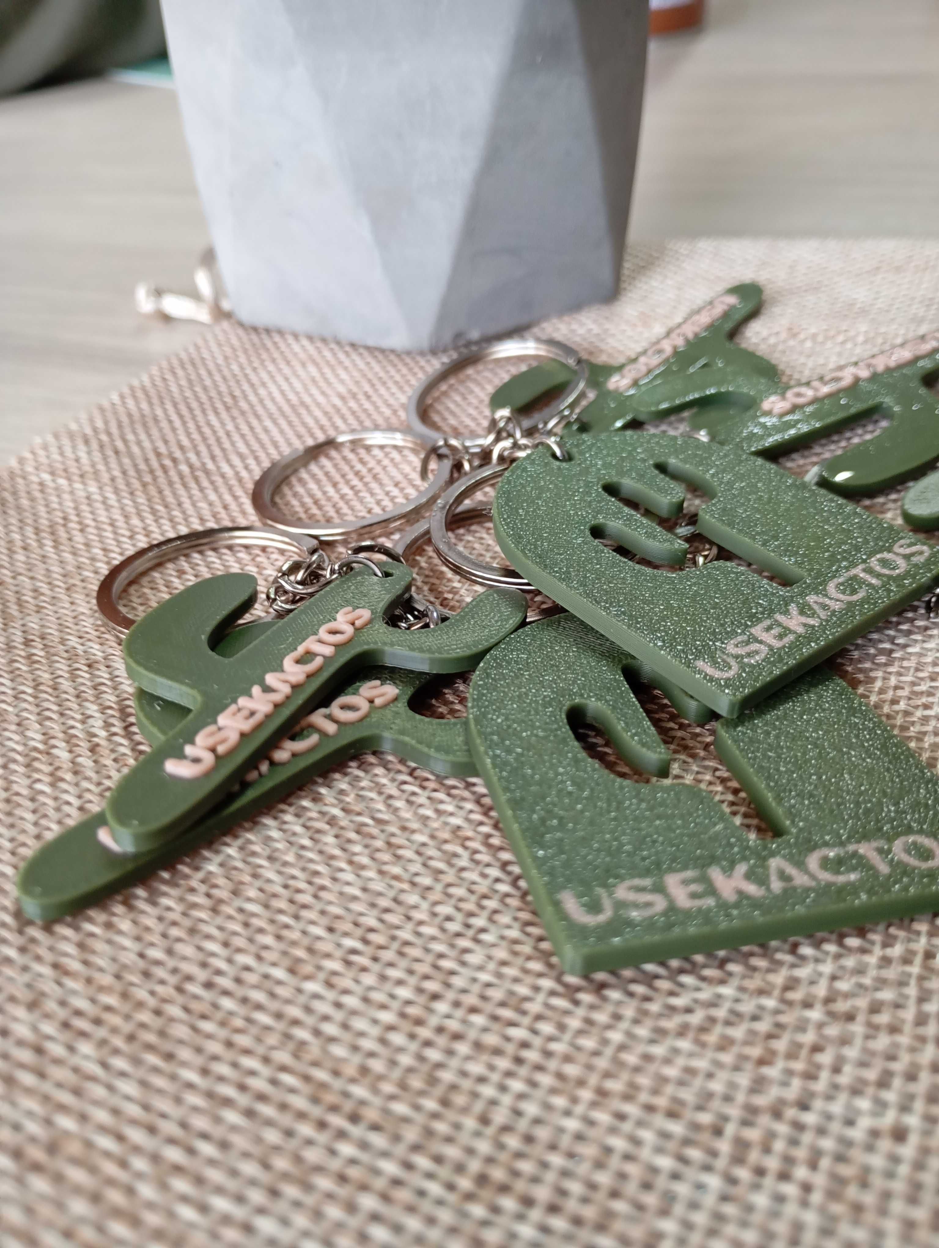 Porta-chaves para marcas de roupa