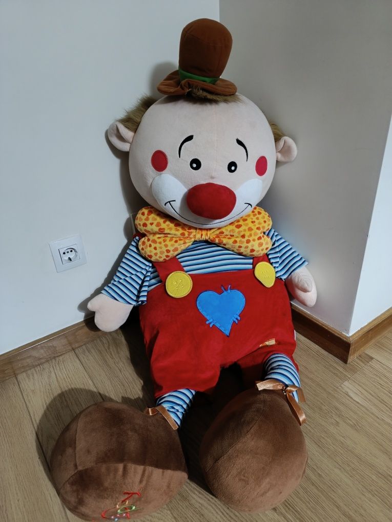 Palhaço peluche 1,20m