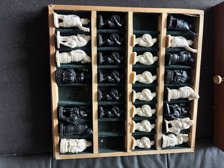 Szachy kolekcjonerkie prl