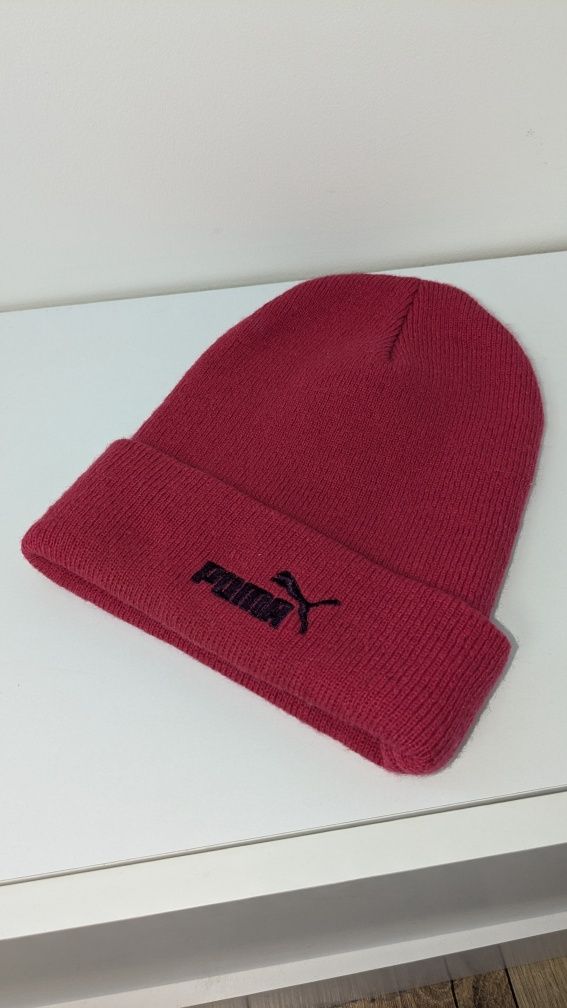 Шапка puma рожева