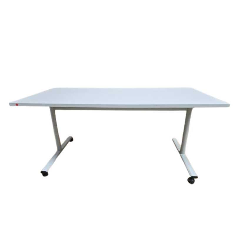 Biurka regulowane z wcięciem 180x90cm wys. 70-78cm