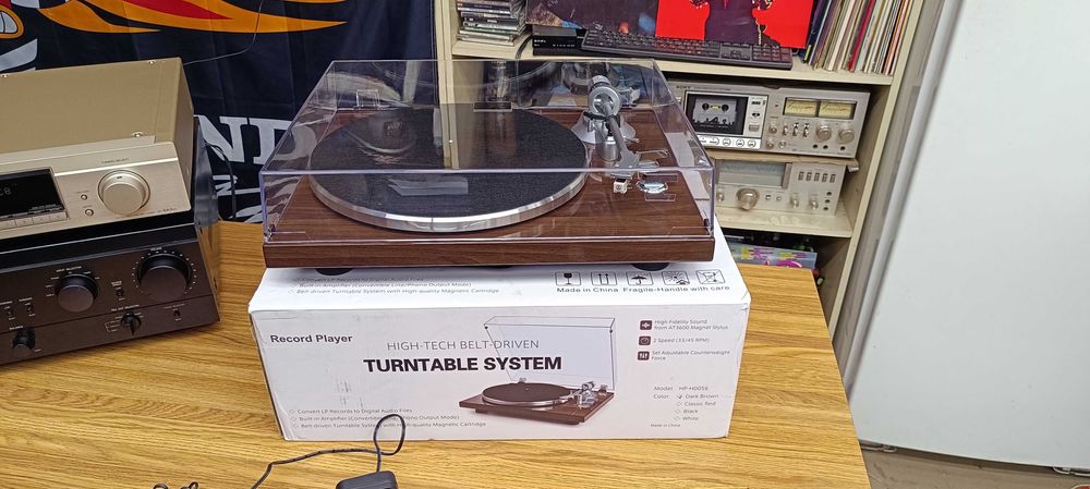Вініловий програвач turntable system hp h0056 (новий !! )