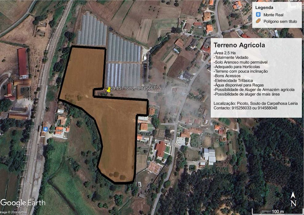 Terreno para Alugar em Picoto