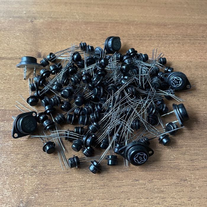 Транзистори і діоди 50–60-х років!