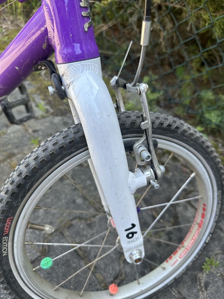 Fioletowy woom 3 16” + stopka nozka