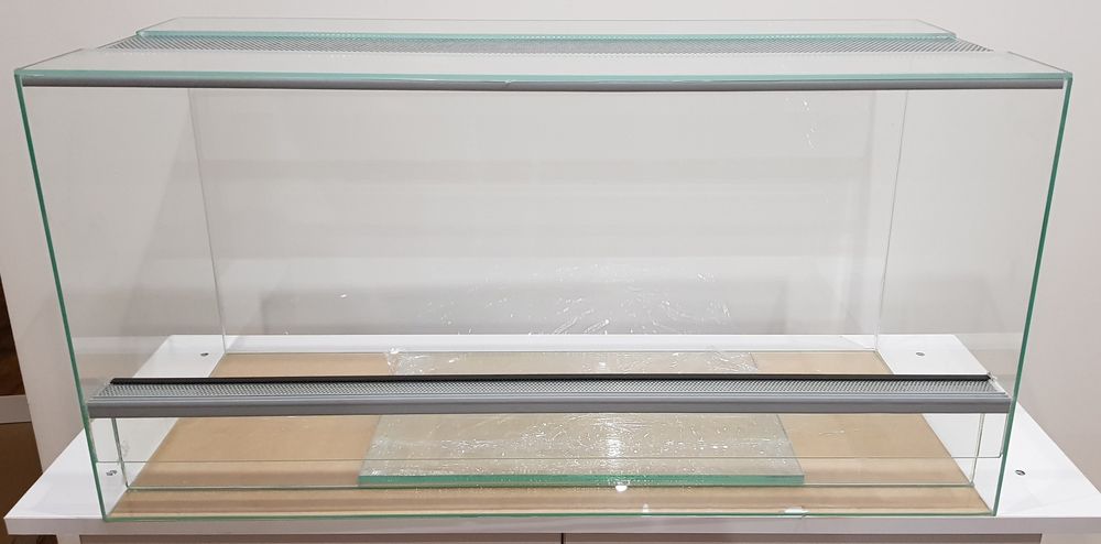 Terrarium dla węża 120x40x50 szyby przesuwne