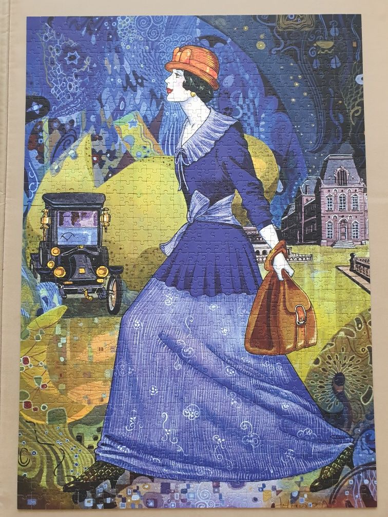 Puzzle trefl velvet 1000 x2