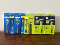 Golarka Philips One blade 360 One blade Gillette ProGlide zestaw !!!