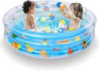 basen dmuchany dla dzieci brodzik 130 x 30 cm