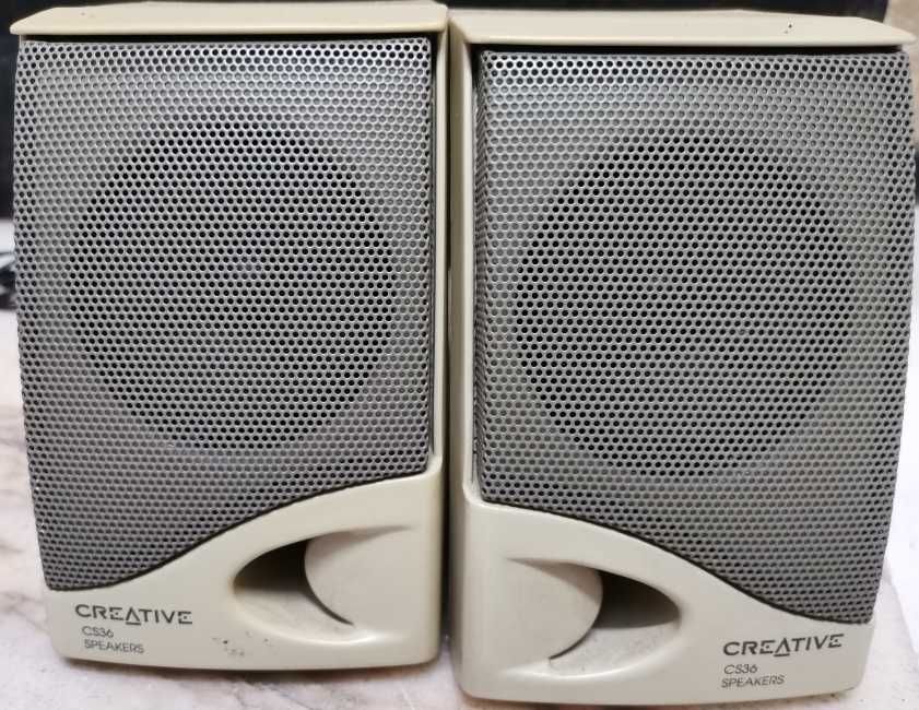Colunas de som Para PC, vintage: Eastern, Cambridge, Trust e Creative