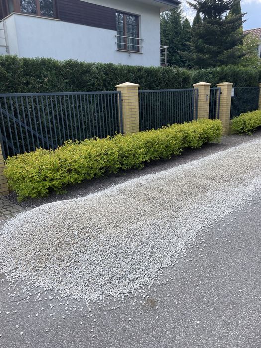 Grys ŚMIETANKOWY Biały Kamień Ogrodowy Kruszywo na Podjazd 8-16, 16-32