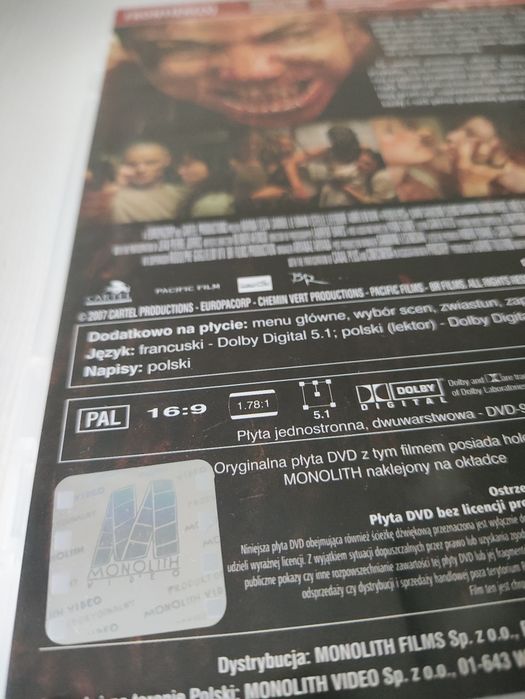Frontieres - horror na DVD
